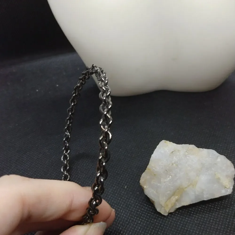 Black barbed‎ wire bracelet